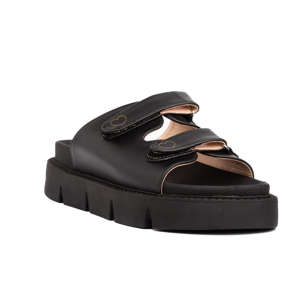 NEBULA - Sandalia Rihanna - Negro