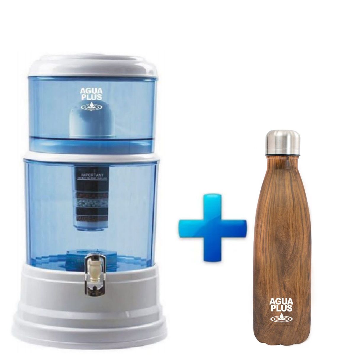 AGUA PLUS - PURIFICADOR DE AGUA SABOR MINERAL+ 01 BOTELLA  AGUA PLUS