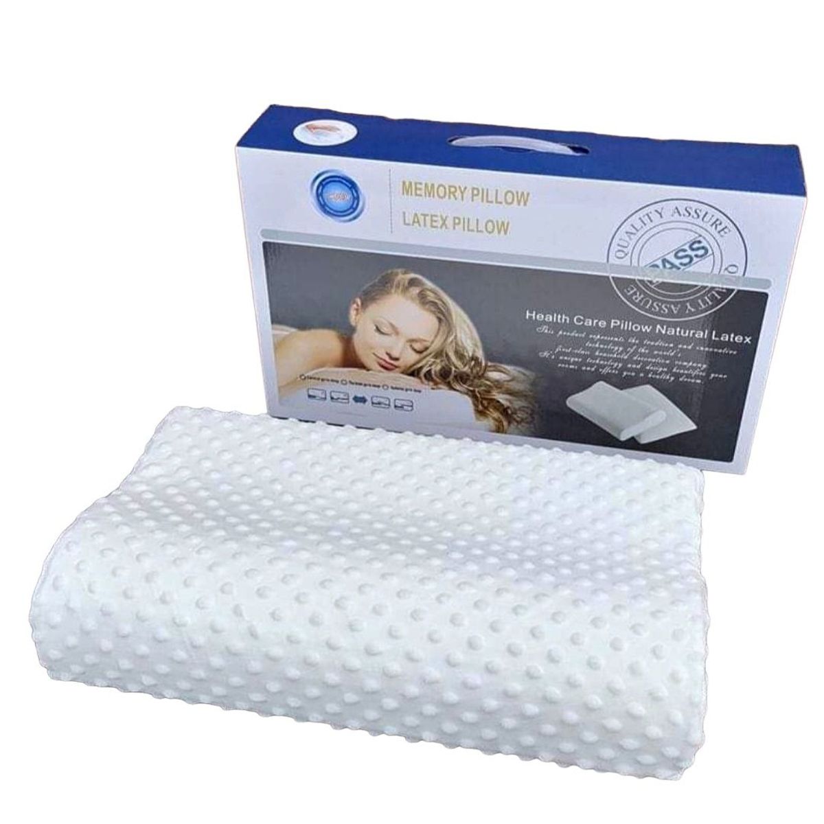 GENERICO - Almohada Viscoelastica Memory Pillow  FUNDA con cierre