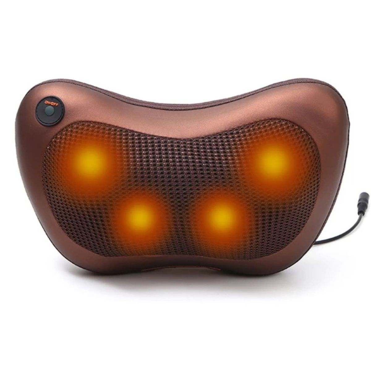 GENERICO - Almohada Masajeador Cervical Shiatsu Corporal Termoterapia Relajante