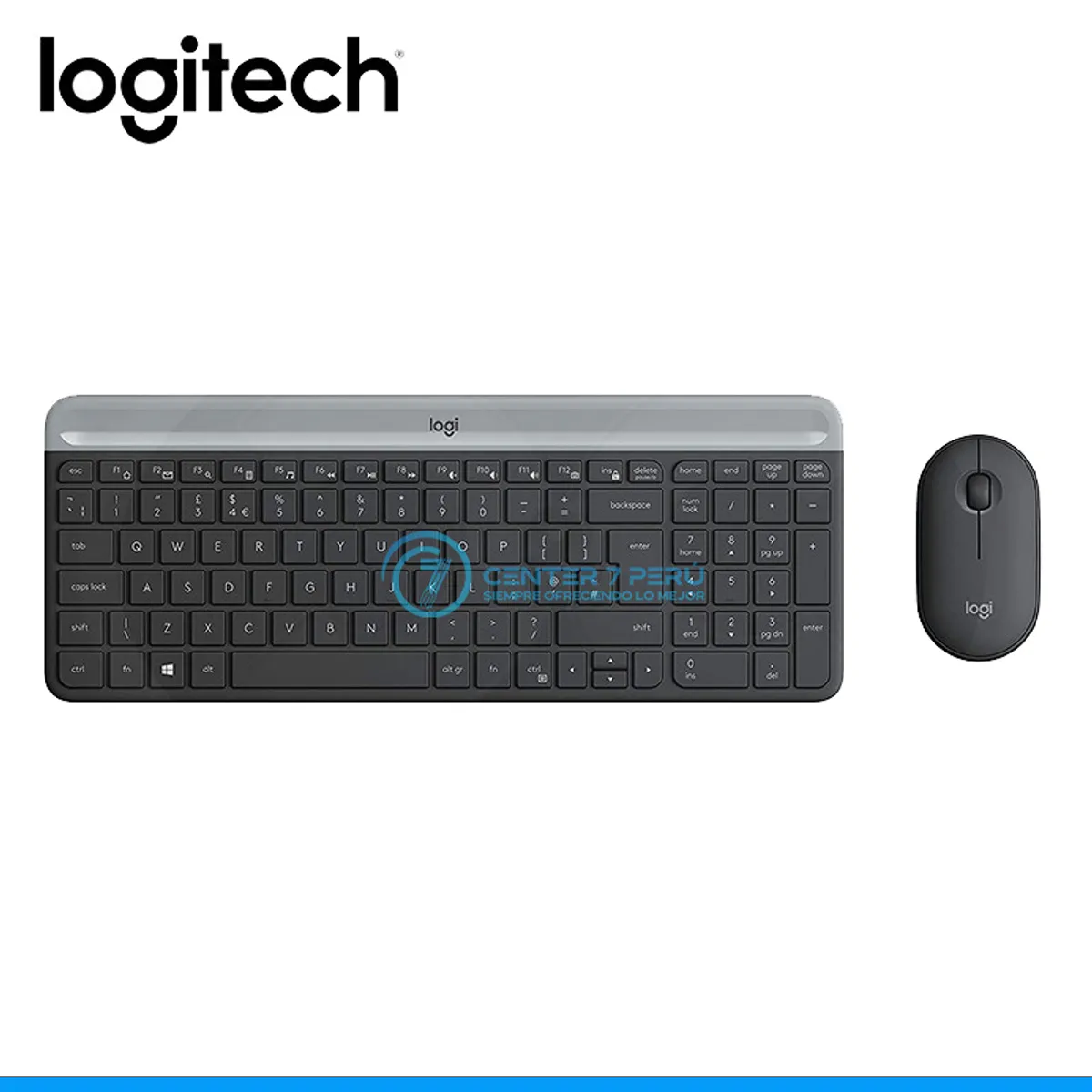 LOGITECH - Teclado  mouse inal logitech mk470 slim