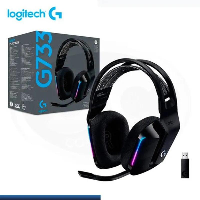 LOGITECH - Audífonos gamer logitech g733 negro