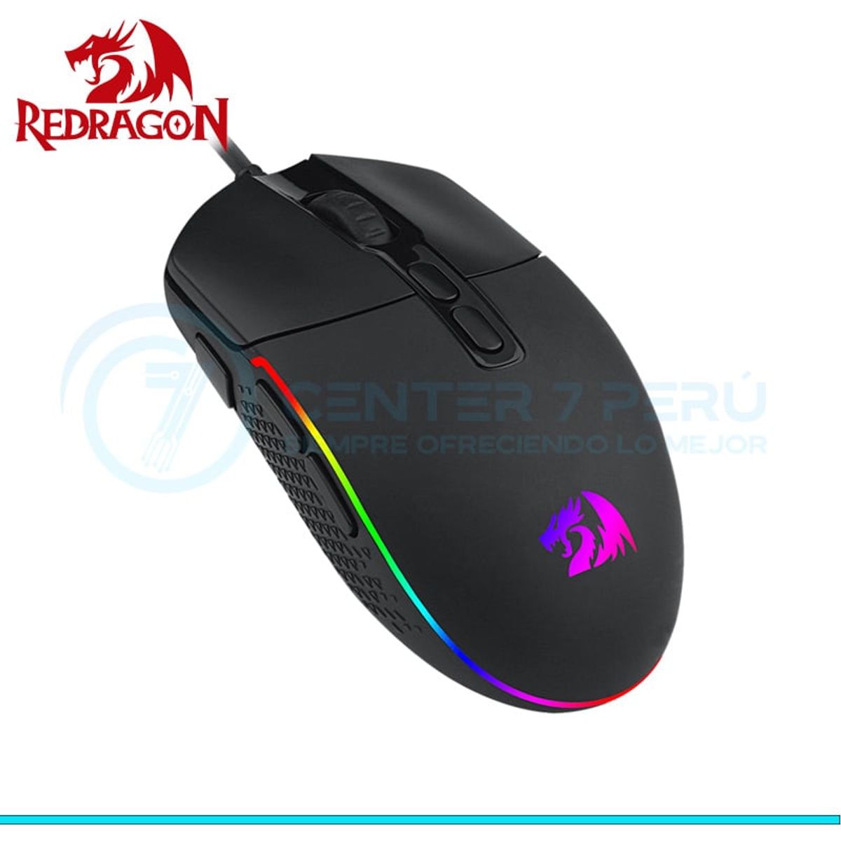 REDRAGON - Mouse gamer redragon invader m719