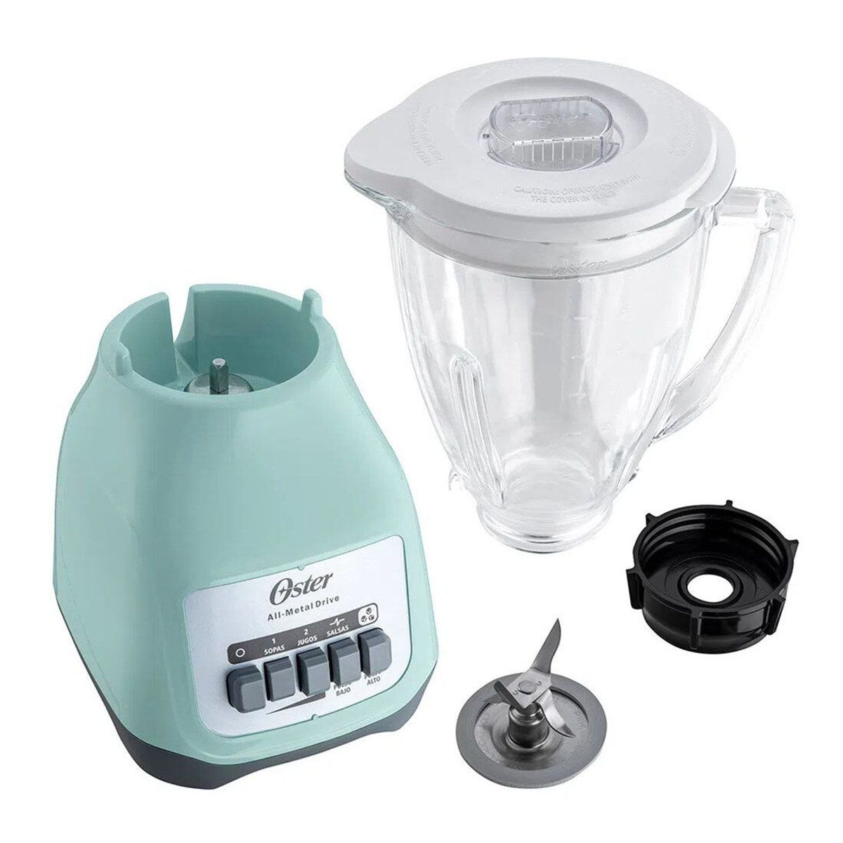 OSTER - Licuadora Oster® 2 vaso de vidrio  BLSTKAG-VPB