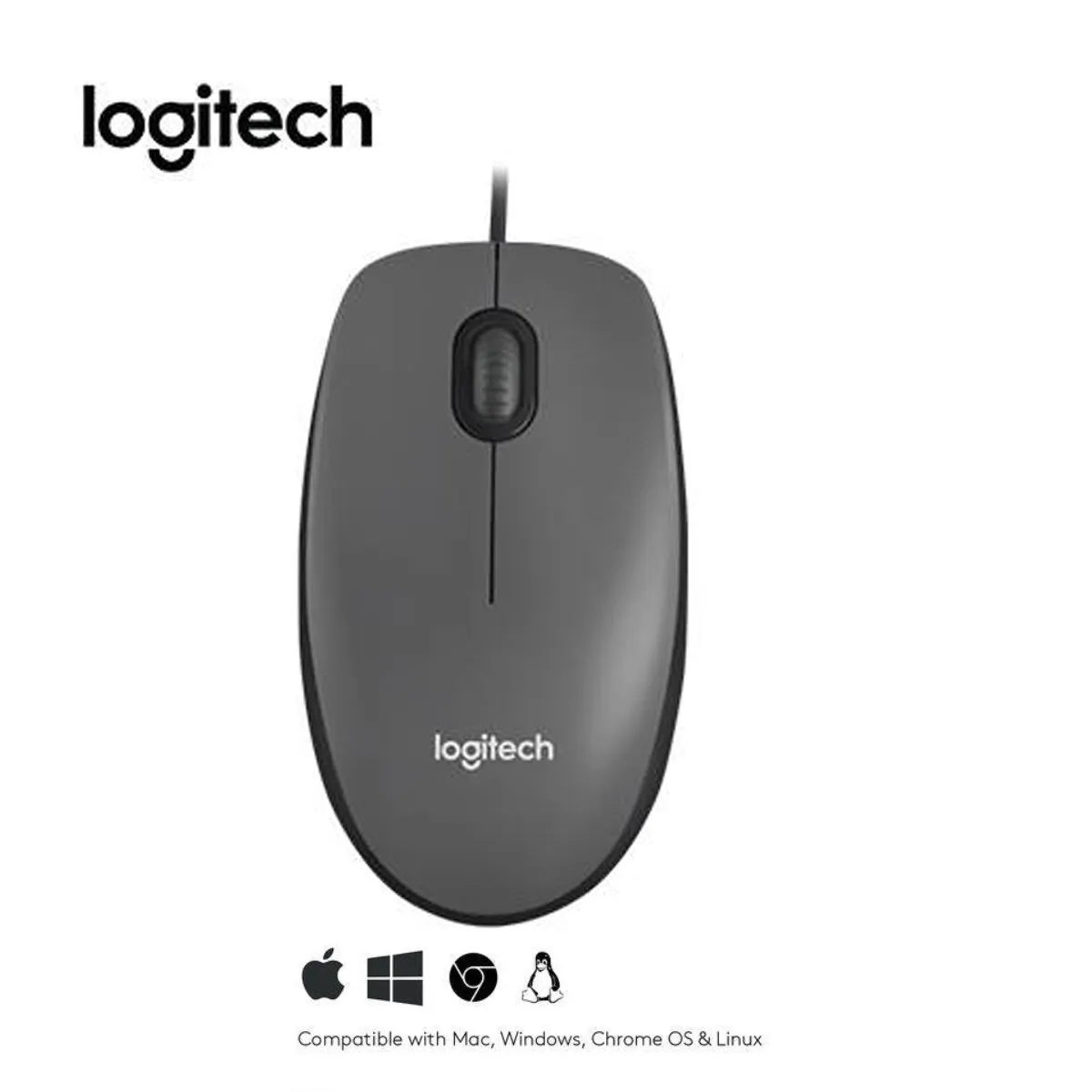 LOGITECH - Mouse Logitech M90 Usb Black