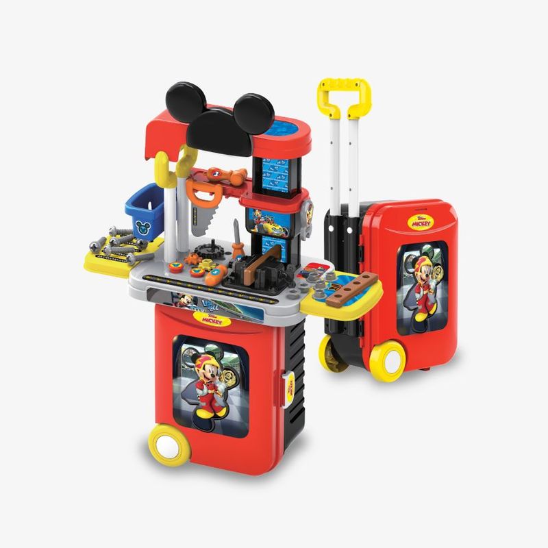 MICKEY MOUSE - SET DE HERRAMIENTAS Y MALETA 3 EN 1 MICKEY MOUSE