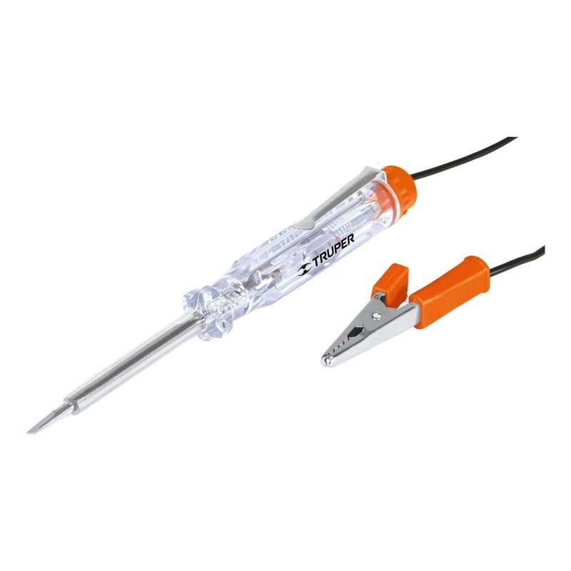 TRUPER - Probador de corriente directa t/desarmador 14cm truper 13987