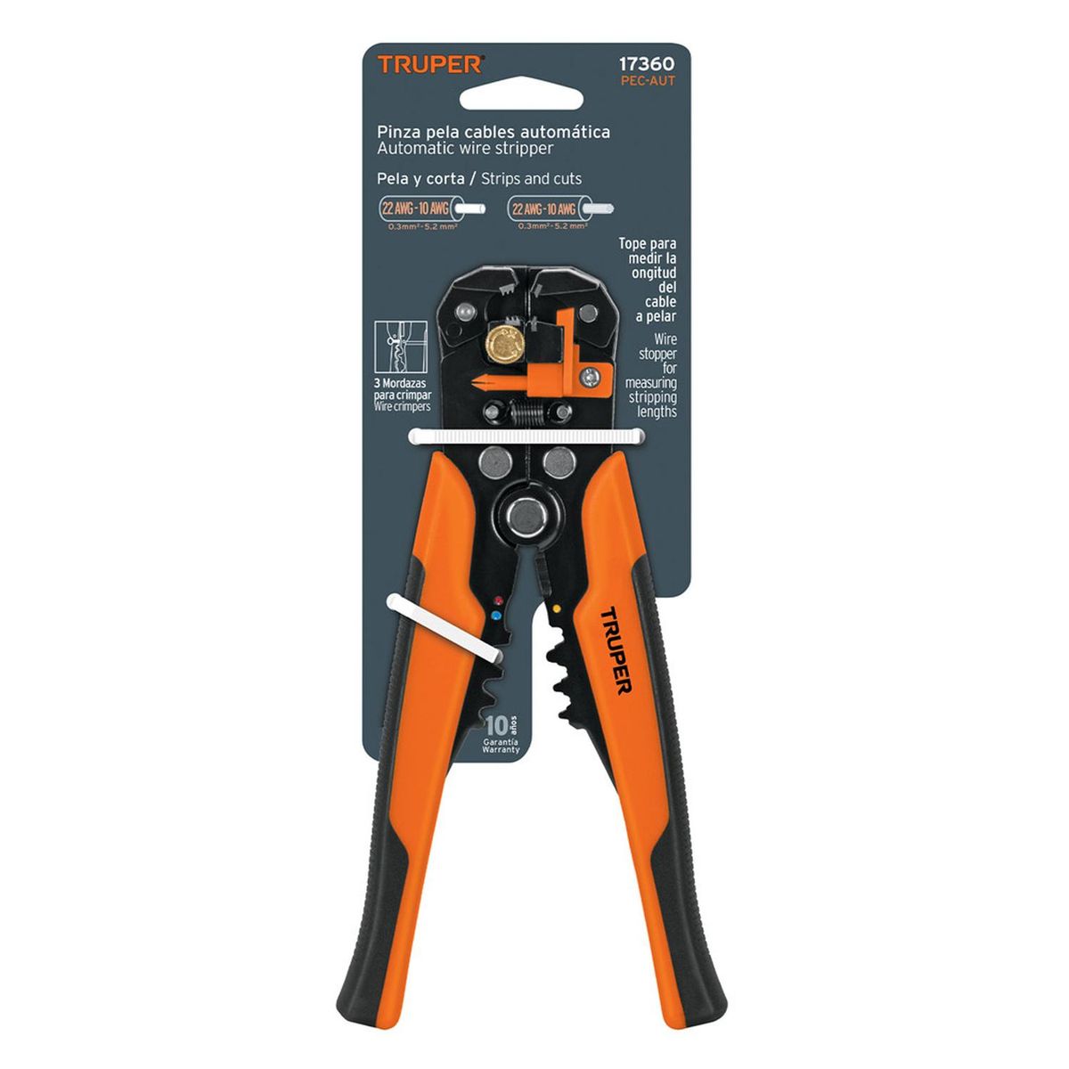 TRUPER - Alicate Pelacable 8 Truper PEC-AUT