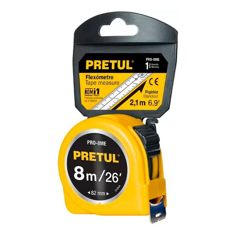 PRETUL - Wincha de 8 metros pretul 21603