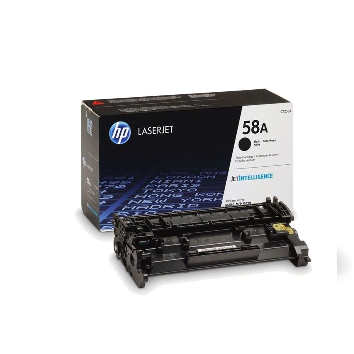 HP - TONER HP 58A (CF258A) PARA M404, M428, 3000 Páginas-NEGRO