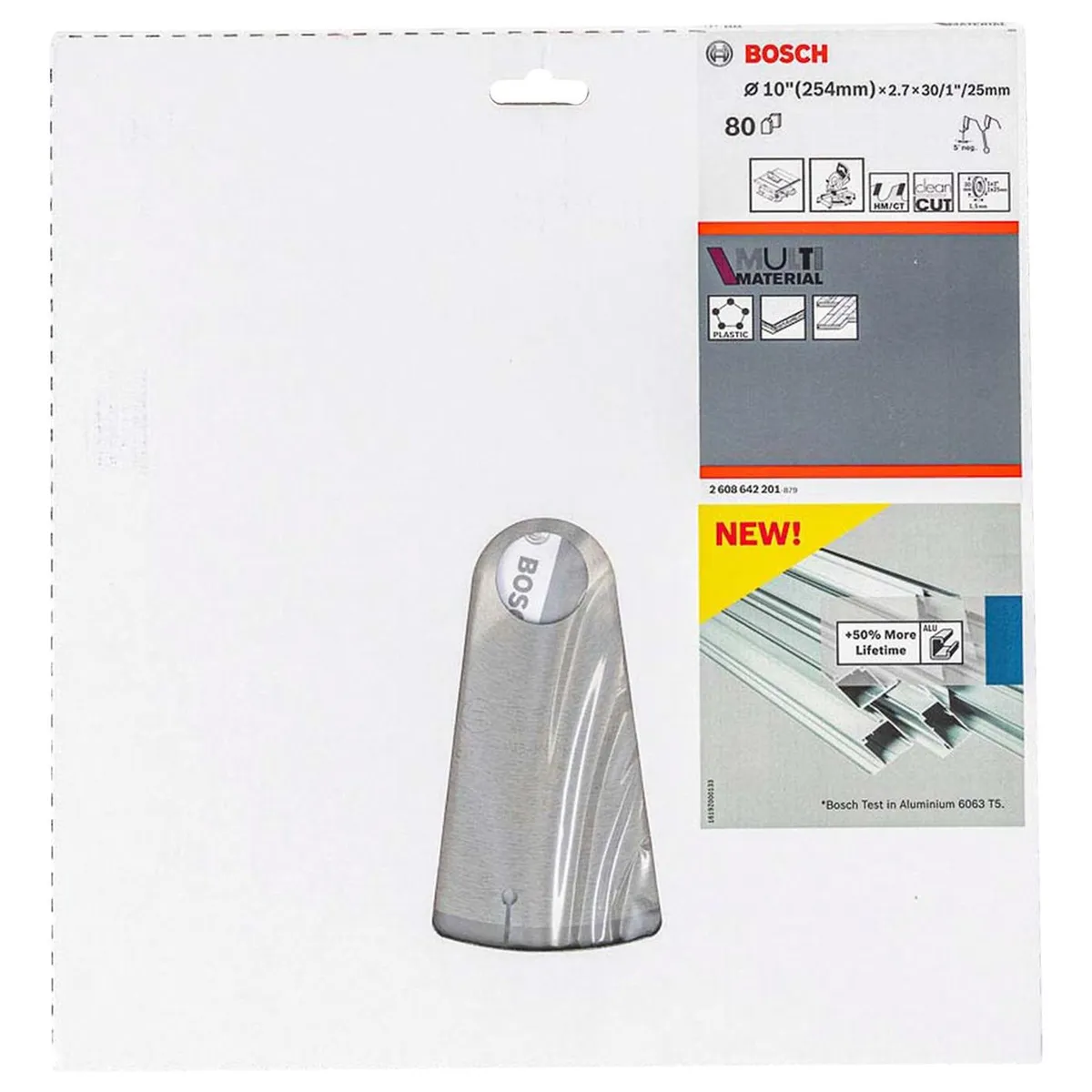 BOSCH - Disco Sierra Bosch 10 X 80D Multimaterial