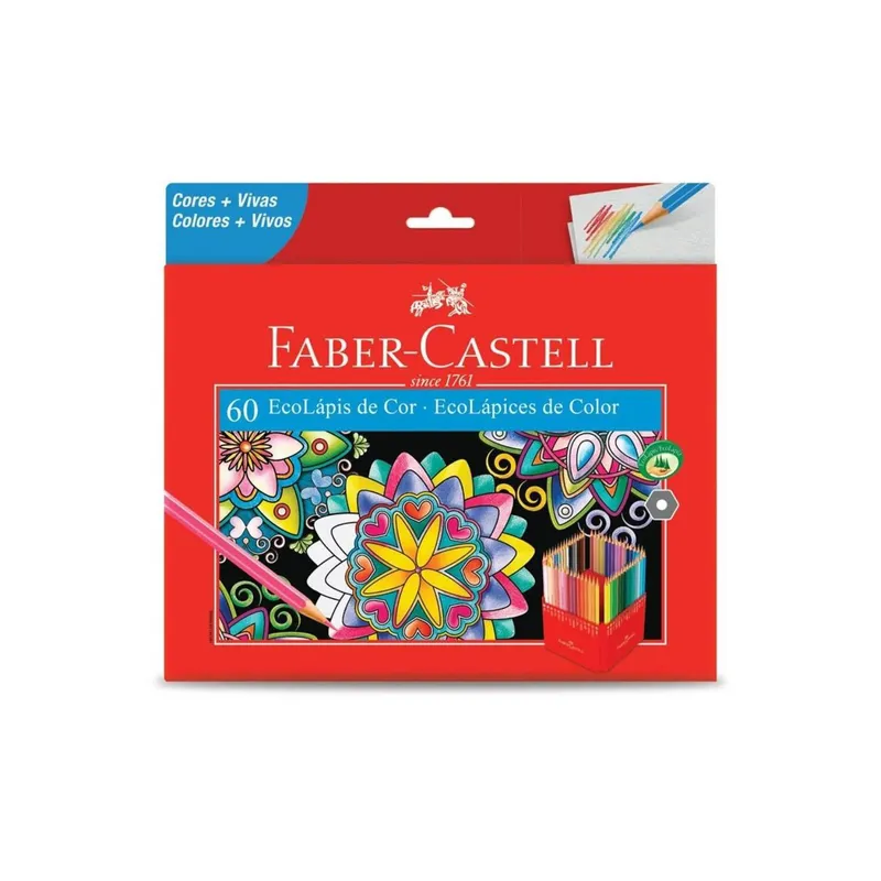 FABER-CASTELL - Colores EcoLápices x 60