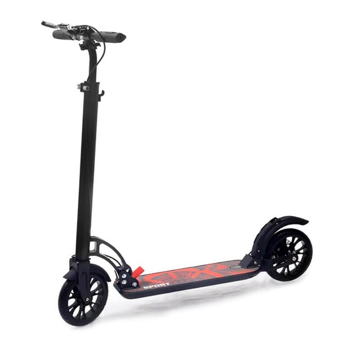 GENERICO - Scooter Manual Plegable  con Amortiguacion Jovenes y Adultos