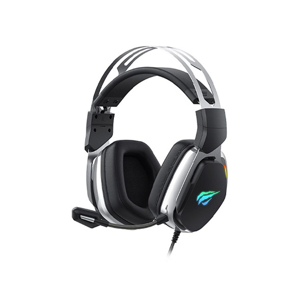 HAVIT - Audífono Gamer 7.1 RGB Metálico 50MM H2018U
