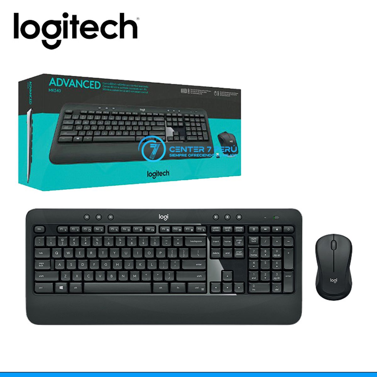 LOGITECH - Teclado Mouse Logitech mk540 ADVANCED inalambrico