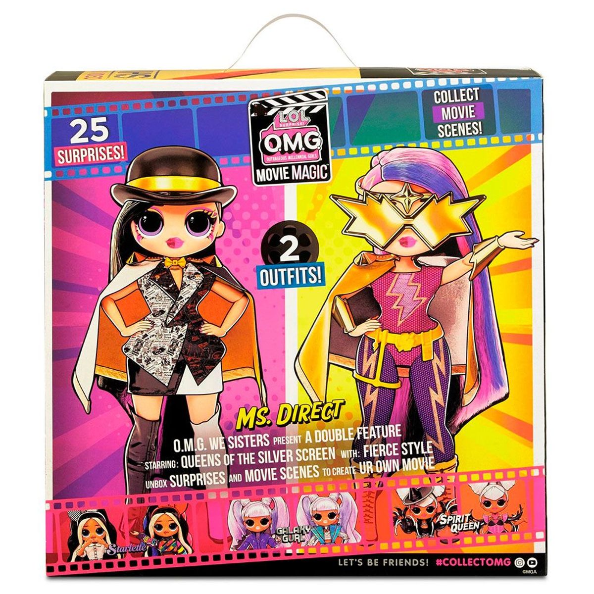 MGA ENTERTAINMENT - Muñeca LOL OMG Movie Ms. Direct