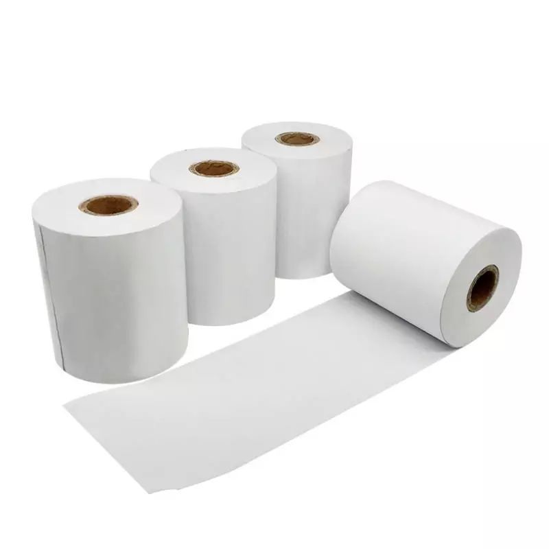 JPSYSTEMS - Caja 100 rollos 57x40 contómetro papel térmico 57x40mm 55gr