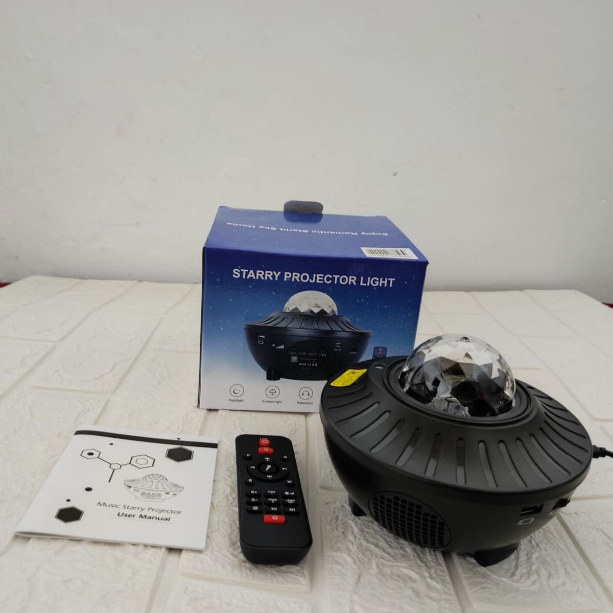 GENERICO - Proyector Galaxia micro sd Bluetooth parlante Luces led