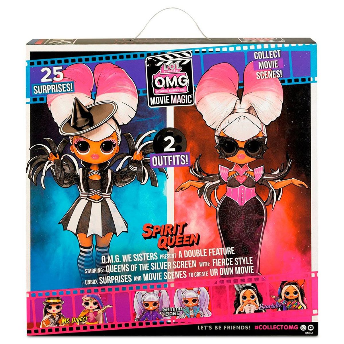 MGA ENTERTAINMENT - Muñeca LOL OMG Movie Magic Spirit Queen