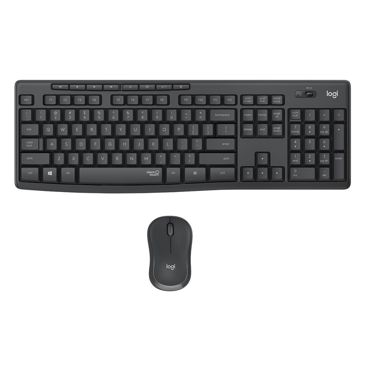 LOGITECH - TECLADO Y MOUSE LOGITECH MK295 SILENT