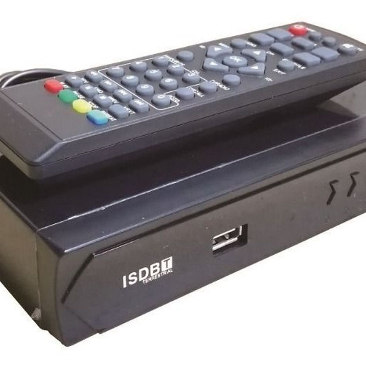 GENERICO - Set top box Sintonizador Decodificador Tv Digital Hd 1080p Tdt Isdbt