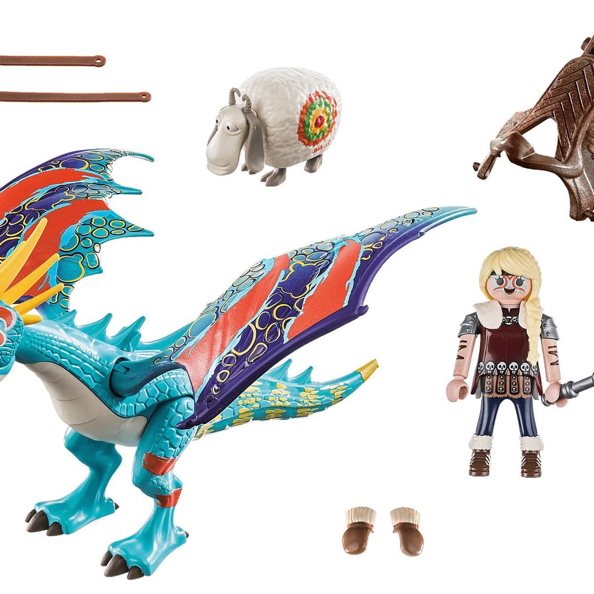 PLAYMOBIL - Playmobil Dragon Racing Astrid y Tormenta