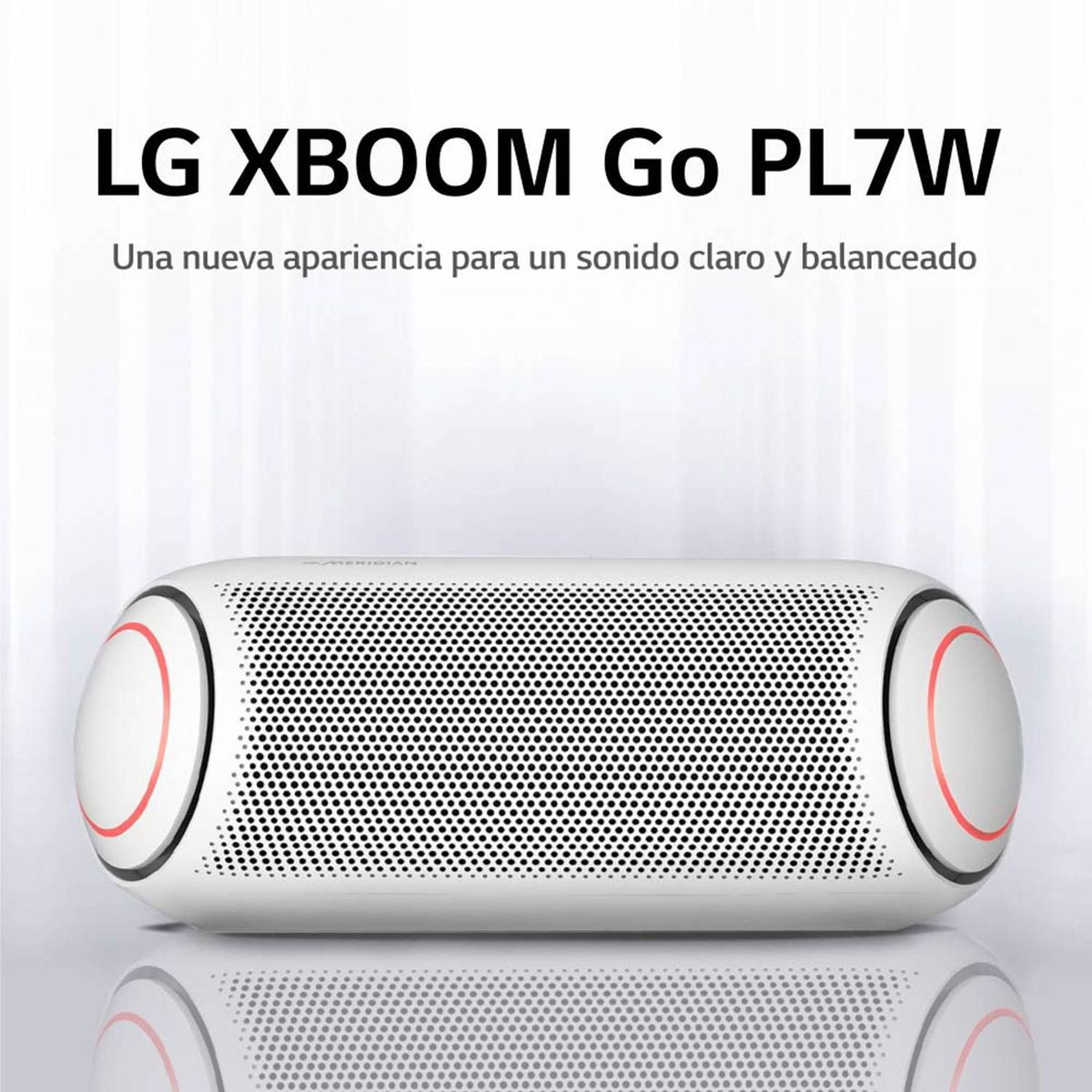LG - LG Parlante Bluetooth Portátil XBOOM Go PL7  - BLANCO