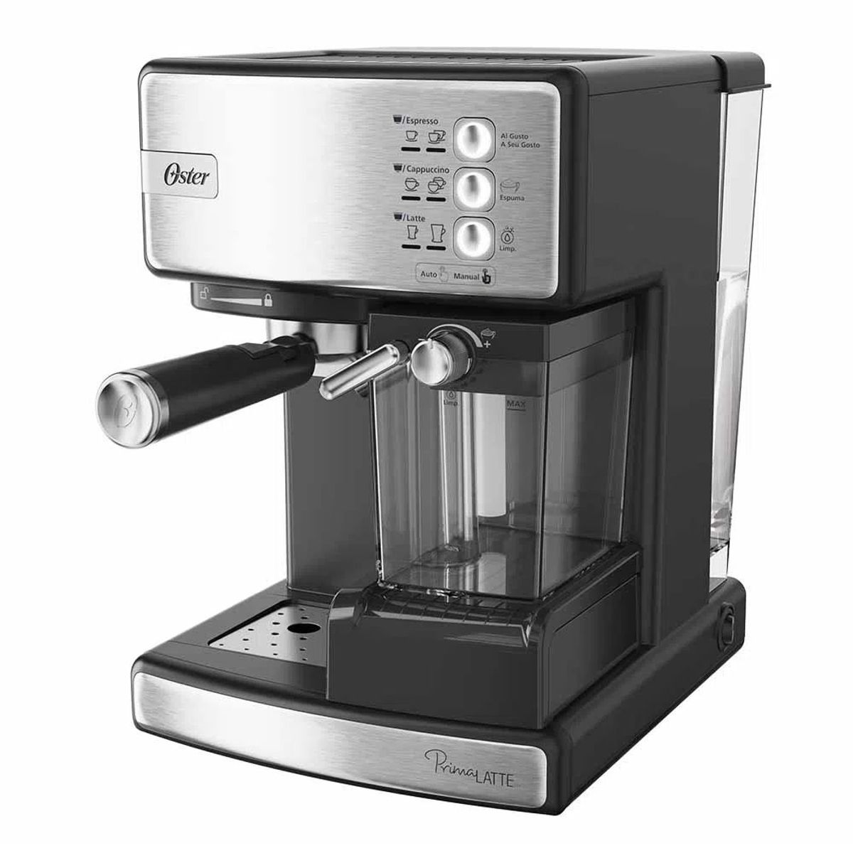 OSTER - Cafetera Expresso PrimaLatte BVSTEM6603SS