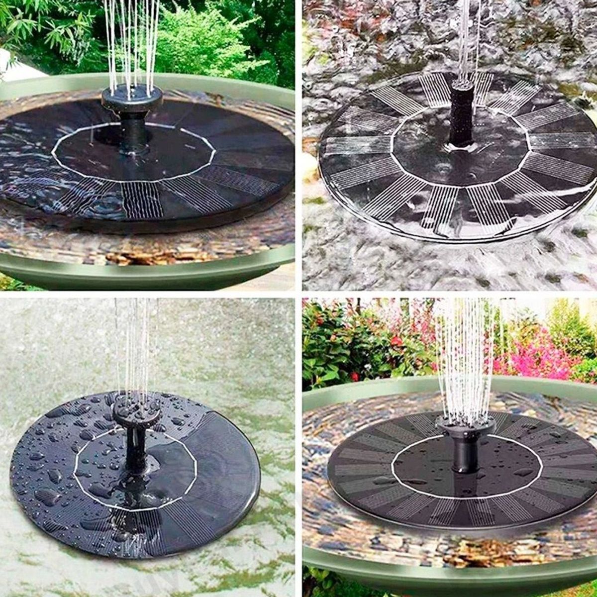 PREMIUM - Accesorio Pileta Agua Fuente Solar