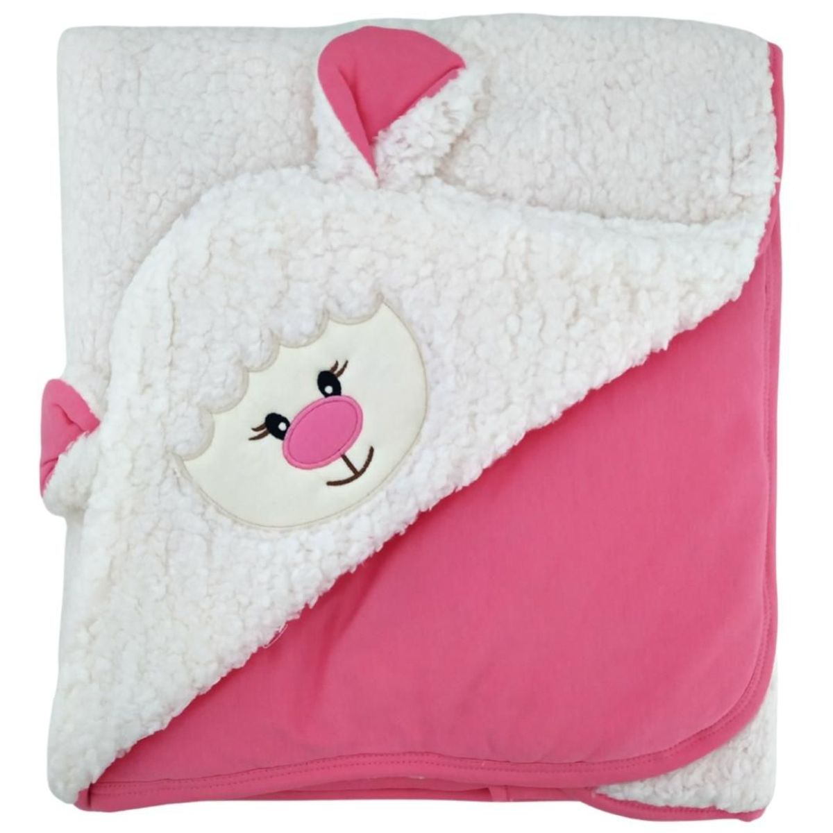 BABY MERINOS - Colcha bebe BABY MERINOS Obeja - Fuchsia