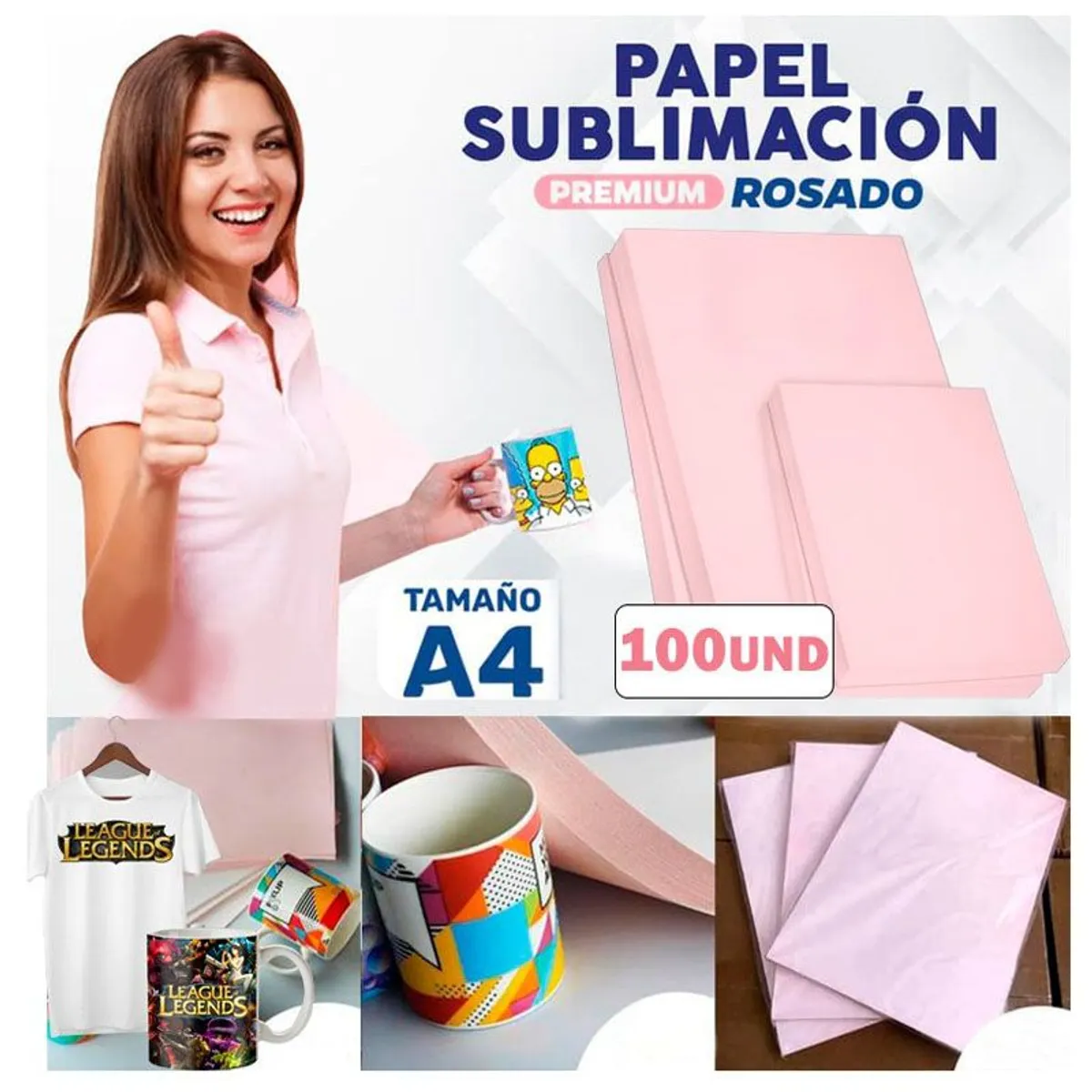 EPSON - Impresora epson surecolor f170 + 100 und papel de sublimacion premium