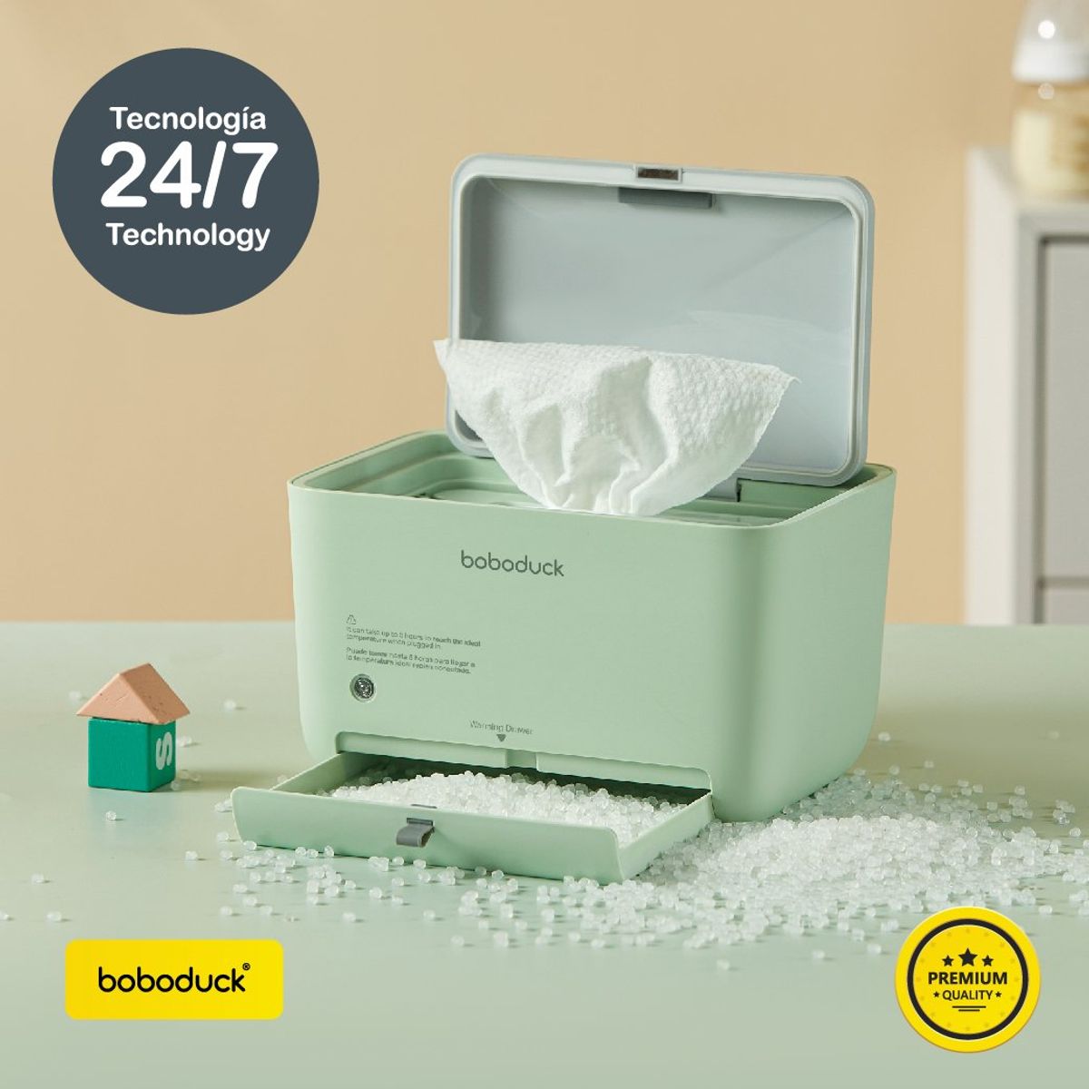 BOBODUCK - Calentador de toallitas húmedas boboduck f6250