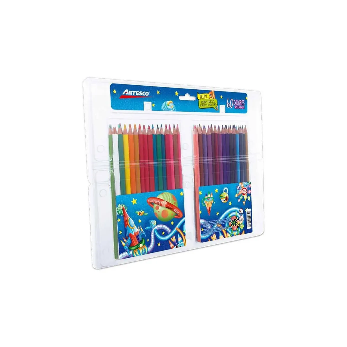ARTESCO - Colores Largos x 60 kids