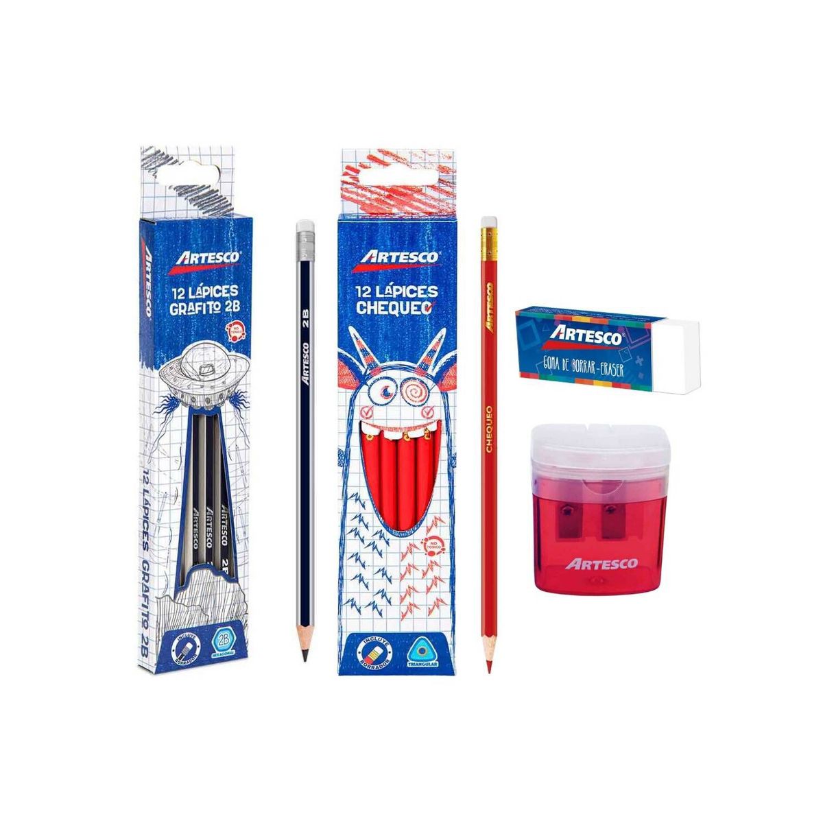 ARTESCO - Pack Escritura Kids Primaria