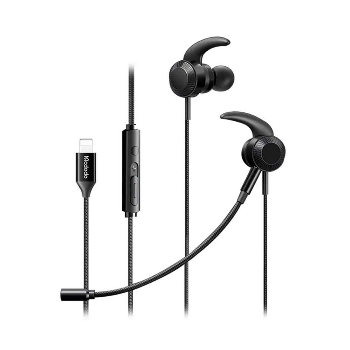 MCDODO - Audifonos Gamer - Conector Lightning - Para iPhone iPad - Mcdodo