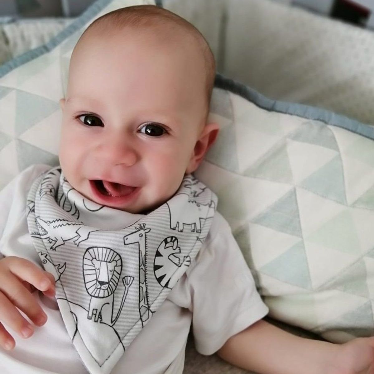 CHILLAX - Babero bandana chillax ninja para bebé