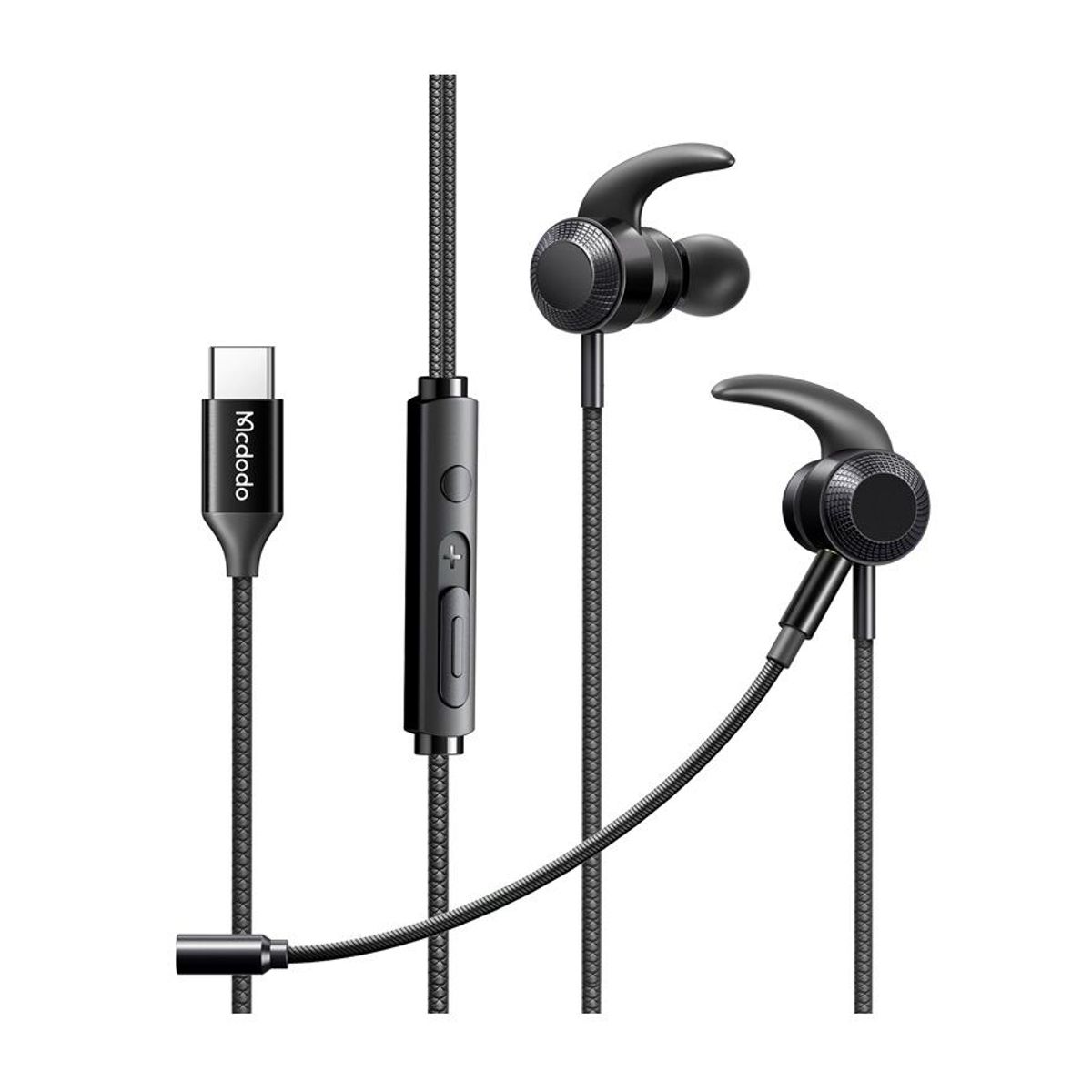 MCDODO - Audifonos Gamer - Conector Tipo C - Xiaomi Samsung Huawei - Mcdodo
