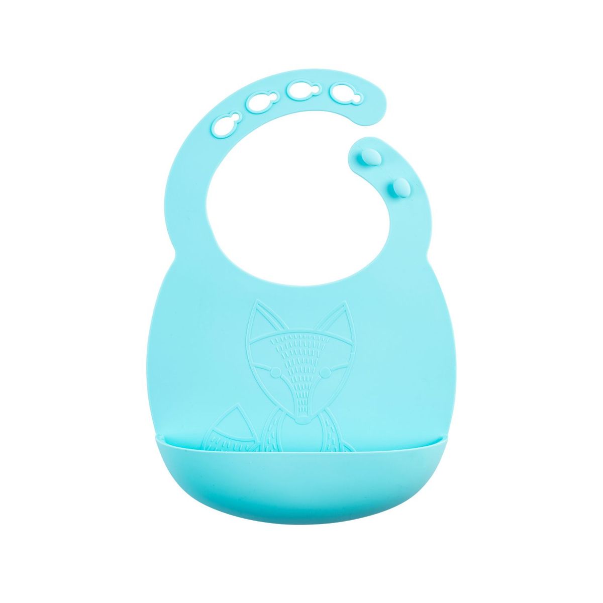 DR BROWNS - Babero de Silicona color Turquesa