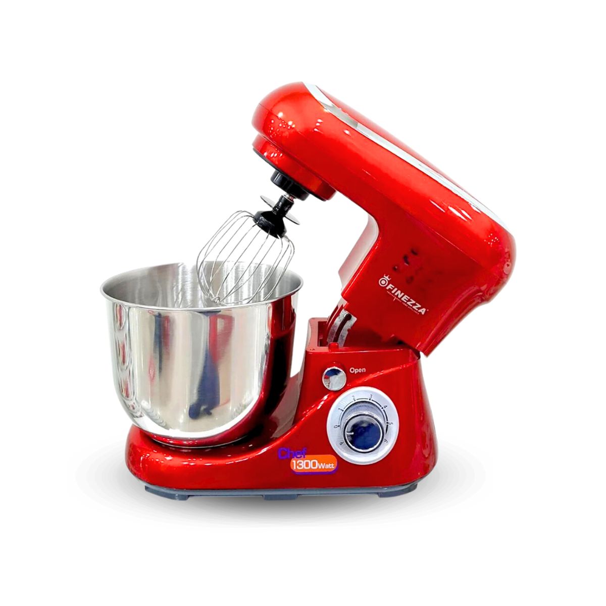 FINEZZA - Batidora de Tazón FINEZZA de 6 Velocidades con 1300W FZ-6822B