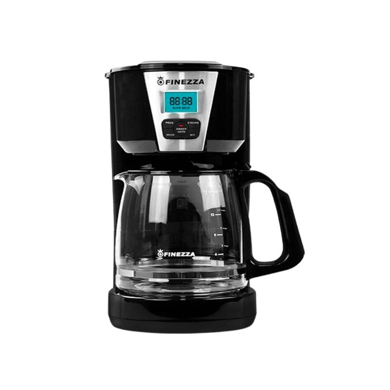 FINEZZA - Cafetera Eléctrica FINEZZA  Digital Negro CK-668DI