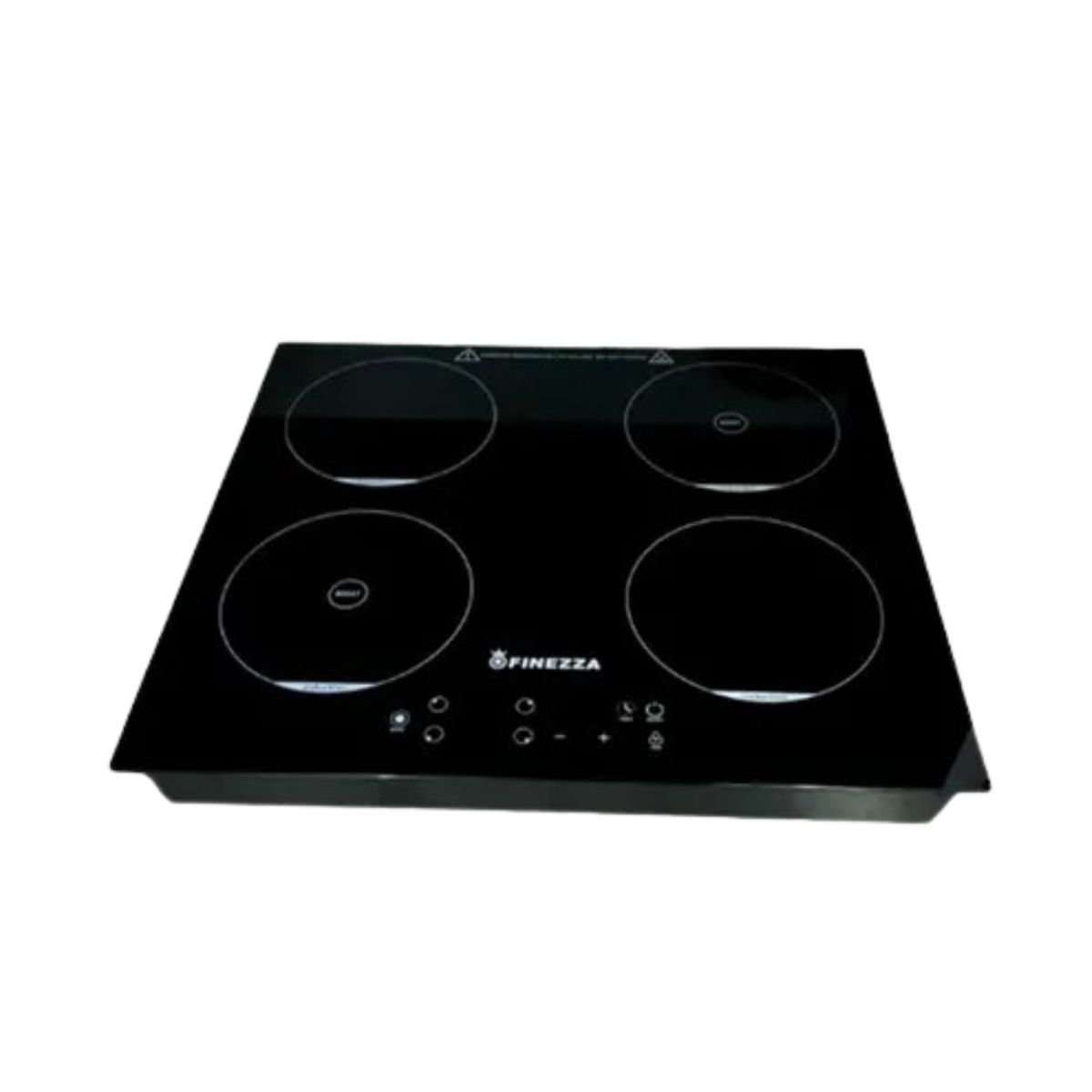 FINEZZA - Cocina de Inducción FINEZZA de 4 Hornillas Negro  FZ-318IN4