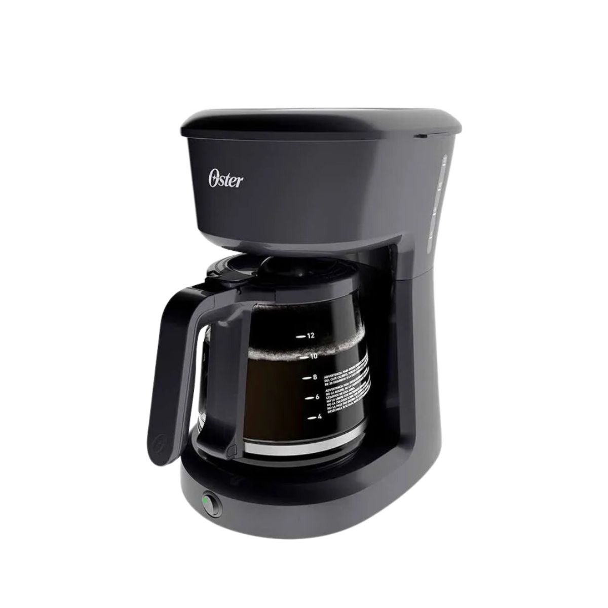 OSTER - Cafetera Eléctrica OSTER de 12 tazas de Capacidad Negro BVSTDCS12B