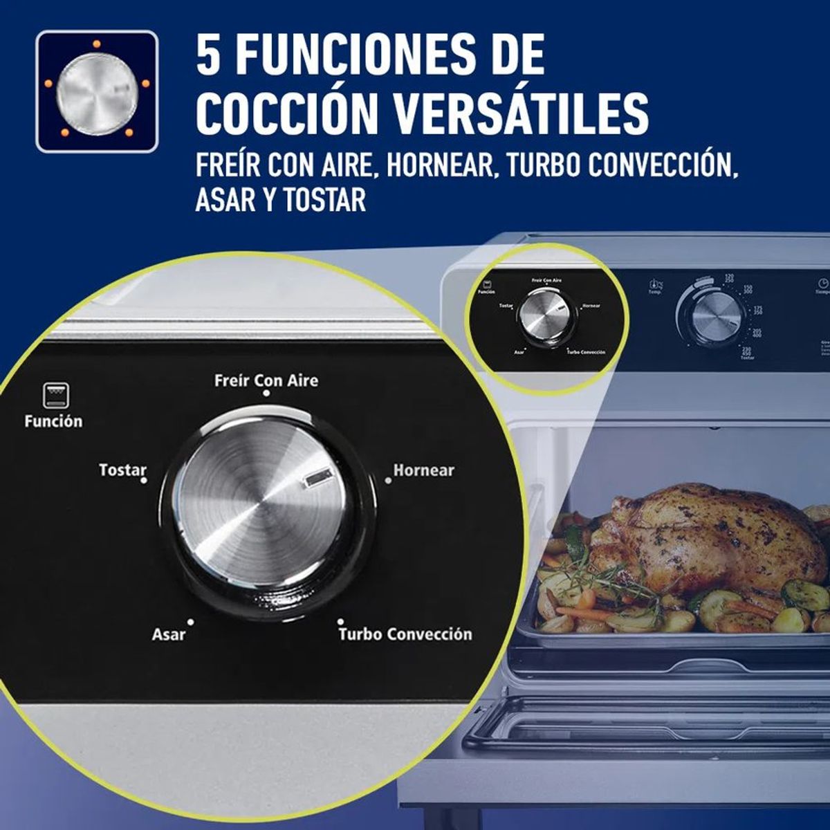 OSTER - Horno con freidora de aire oster tssttvmaf1