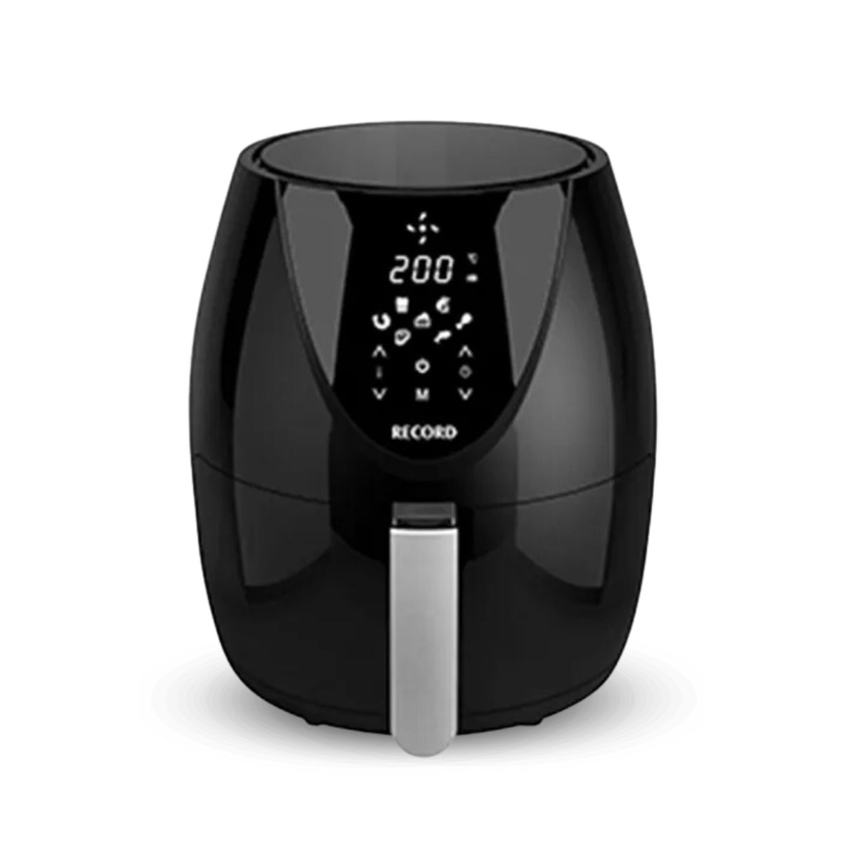 RECORD - Freidora de Aire Digital RECORD de 3.7 Litros Negro REC-INFDA370