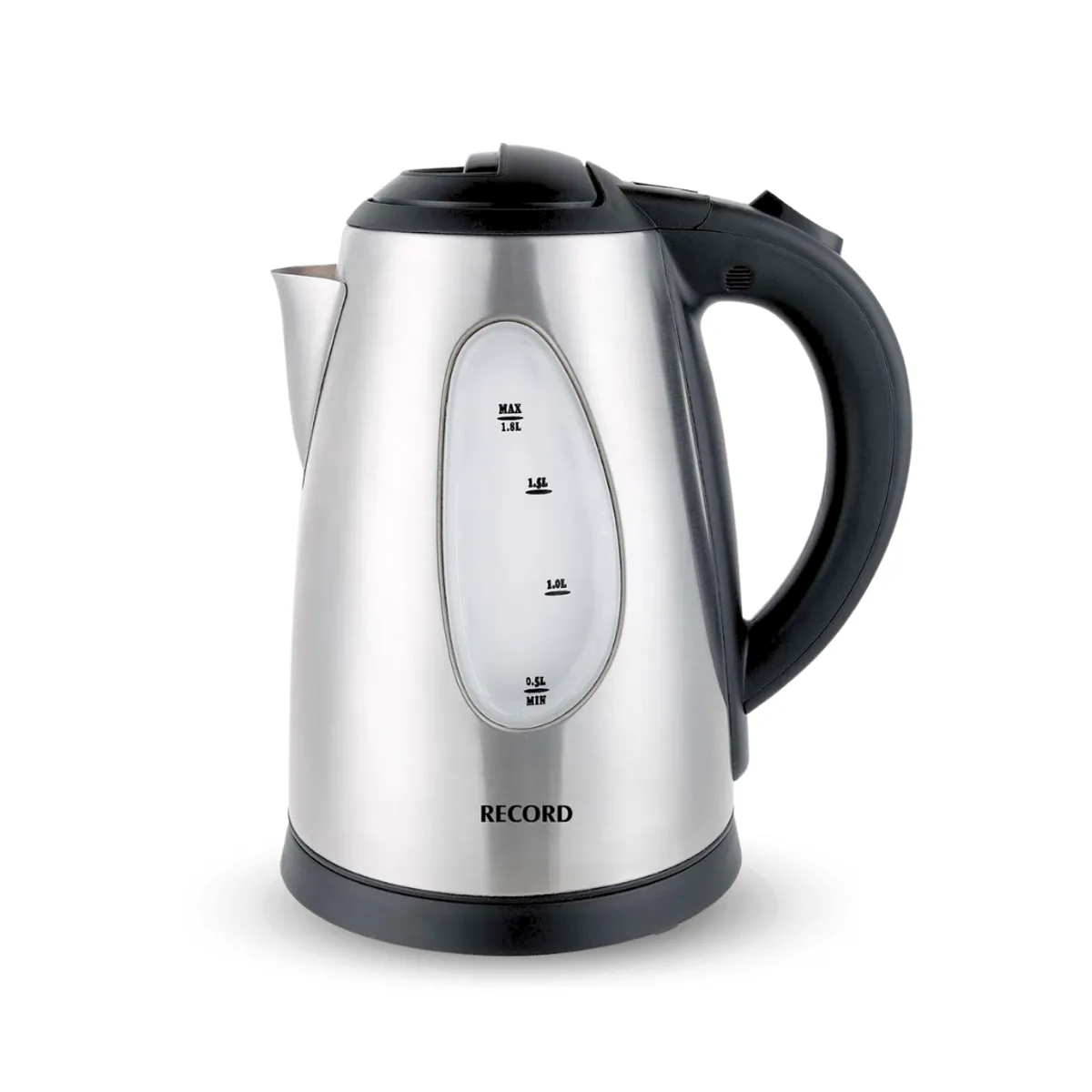 RECORD - Hervidor Eléctrico RECORD de 1.8 Litros Acero Inoxidable REC-INHAC101
