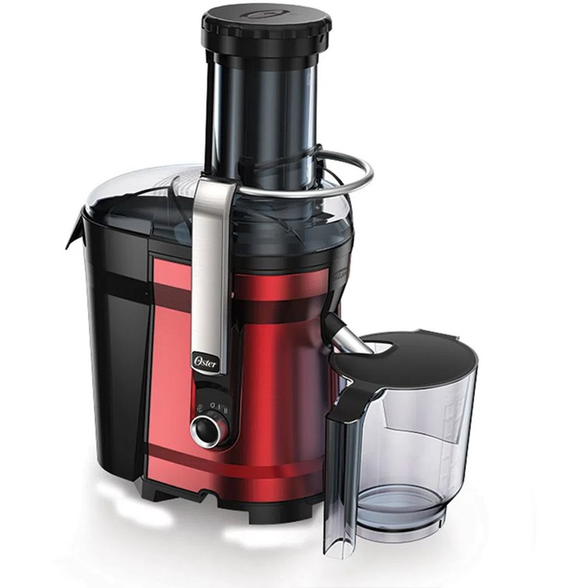 OSTER - Extractor de Jugos OSTER de 2 Velocidades 1000W Rojo FPSTJE318R
