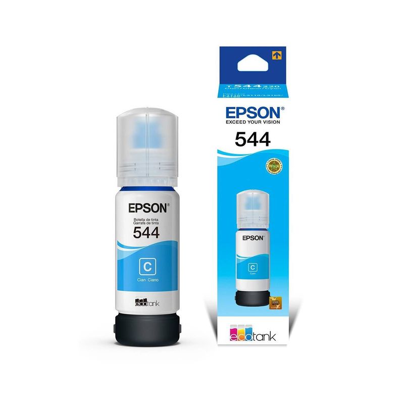 EPSON - Botella de Tinta Epson T544220-AL Cyan Original
