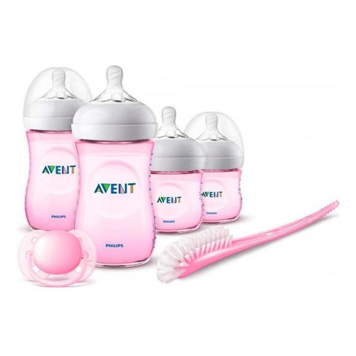 PHILIPS AVENT - Set Recién Nacido Natural 2.0 Philips Avent Rosado
