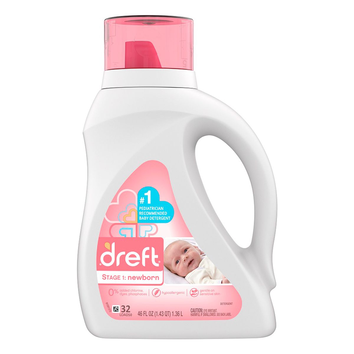 DREFT - Detergente Liquido Dreft Recien Nacido X 32 Lavadas