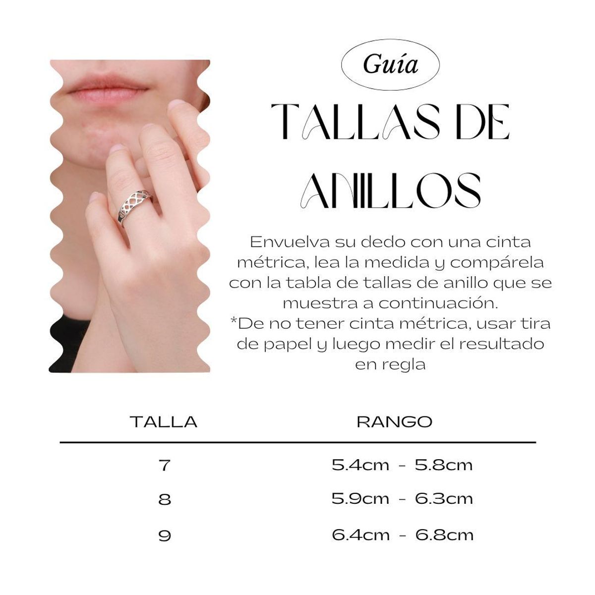 GENERICO - Anillo Mujer Signet Heart Acero Inoxidable